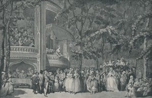 ヴォクソール庭園、1785年、1920年 作： Unbekannt