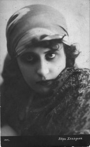 ベラ・ホロドナヤ、ロシアの無声映画女優、1916