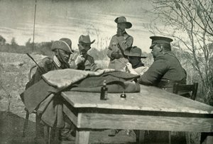 Victor and Vanquished-1915年7月9日、1919年のドイツ南西アフリカ征服。 作： Unbekannt