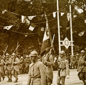 勝利パレード、1918 作： Unbekannt