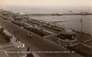 ビューモントホールホテル、マリンパレード、クラクトンオンシー、c1925からの眺め 作： Unbekannt