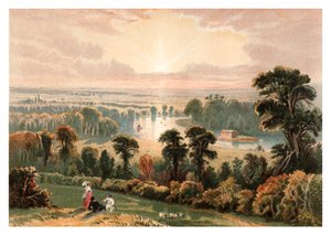 リッチモンドヒルからの眺め、1880年 作： Unbekannt