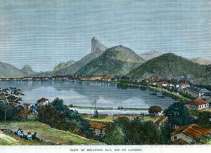 ボタフォゴ湾、リオデジャネイロ、ブラジル、c1880のビュー 作： Unbekannt