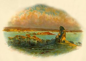エッジウォール山、コーンウォール、プリマスサウンド、c1890を見渡すビュー。 作： Unbekannt