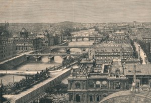 パリの眺め、セブンブリッジズ、1882年 作： Unbekannt