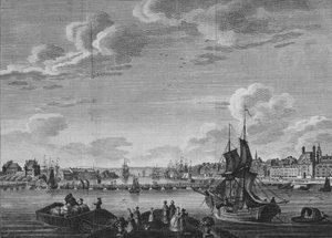 ルーアンの眺め、1782