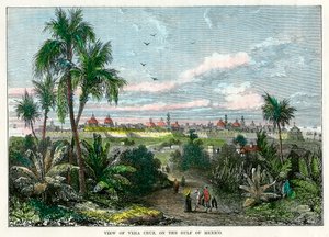 ベラクルス、メキシコ湾、メキシコ、c1880のビュー 作： Unbekannt