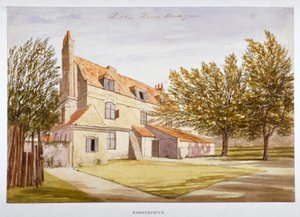 パブの眺め、ブルック・グリーン、ハマースミス、ロンドン、c1820 作： Unbekannt
