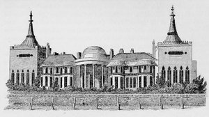 1939年5月1818年、ライツ循環図書館からのパビリオンの眺め 作： Unbekannt