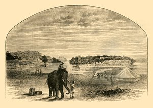 インダスの眺め、1890。 作： Unbekannt