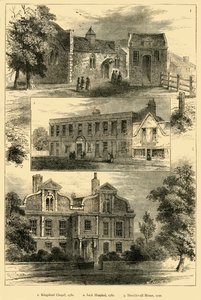 キングスランド、c1876のビュー。 作： Unbekannt