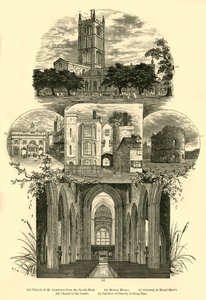 ラドローの眺め、1898年。 作： Unbekannt