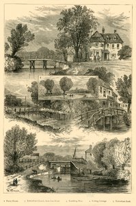 リー川の景色、c1876。