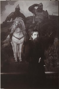 絵画ボガティルスの前のヴィクトル・ヴァスネツォフ 作： Unbekannt