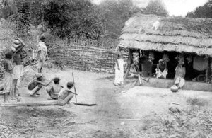 1926年、南インドでのショッピングは村を追放