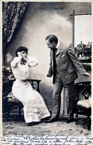 ヴィンテージフランスポストカード、c1900 作： Unbekannt
