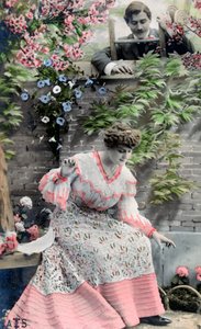 ヴィンテージフランスポストカード、c1900 作： Unbekannt
