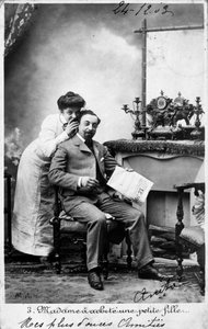 ヴィンテージフランスポストカード、c1900 作： Unbekannt