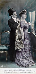 ヴィンテージフランスポストカード、c1900 作： Unbekannt