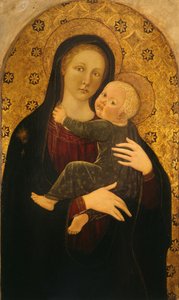 聖母子、c。 1450年。 作： Unbekannt
