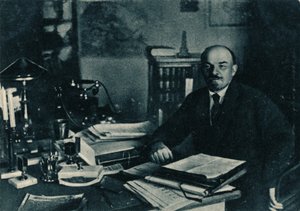 ウラジミールイリッヒレーニン、ロシアのボルシェビキ党指導者、ロシアのモスクワ、1922年10月7日 作： Unbekannt