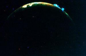 1979年の木星月の火山噴火 作： Unbekannt