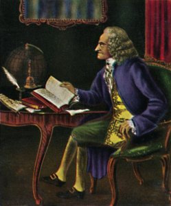 Voltaire 1694-1778。 -カーモンテルによる絵画、1934年。