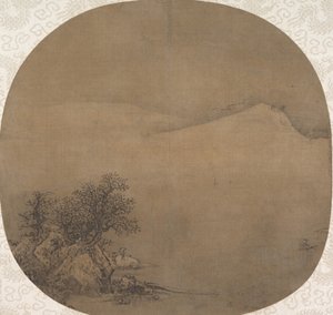 フェリーを待っている、13 世紀初頭。 作： Unbekannt