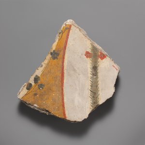 壁画の断片、西暦 1 世紀。 作： Unbekannt