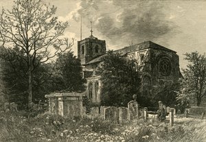 ウォルサム修道院、1898年。 作： Unbekannt