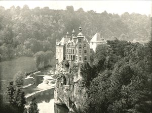 ワルジン城、ベルギー、ディナン、1895年。 作： Unbekannt