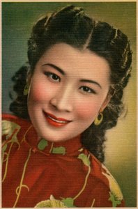 Wang Hsi Chun、中国の女優、20世紀 作： Unbekannt
