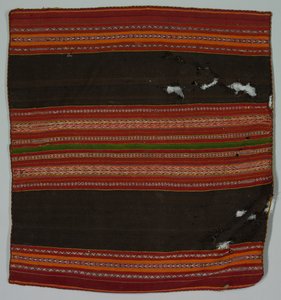 反り模様の布地、1800年代後半。 作： Unbekannt