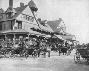 ワシントンパーククラブ、シカゴ、イリノイ、米国、c1900。 作： Unbekannt