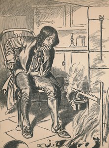 沸騰しているやかん、c1907を見て 作： Unbekannt