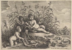 エイボント、1647年後の4つの要素からの水。 作： Unbekannt