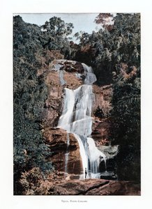 ティジュカ、ブラジル、リオデジャネイロの滝、19世紀 作： Unbekannt