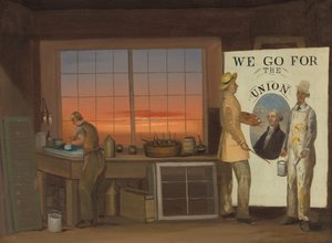 私たちは連合のために行きます、c。 18401850。 作： Unbekannt