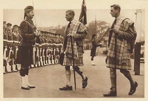 バルモラルタータンの着用、バルモラル、1936 1937 作： Unbekannt