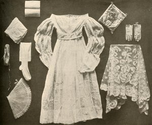 フィラデルフィアのサラヘイズさんの結婚式の衣装、c1750、1937。 作： Unbekannt