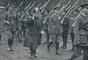 別の著名な外国人旅行者を歓迎、1919年、1937年。 作： Unbekannt