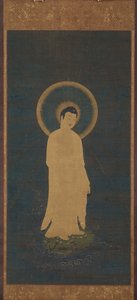 阿弥陀如来如来の降下、約12701333。 作： Unbekannt