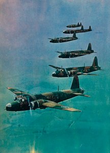 フォーメーションのウェリントン爆撃機、1940 作： Unbekannt
