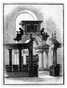 ウェリントン記念碑、セントポール大聖堂、ロンドン、c1888 作： Unbekannt