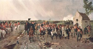 キャトルブラからウォータールーへのウェリントン行進、1815年、c1878年、c1902年。 作： Unbekannt