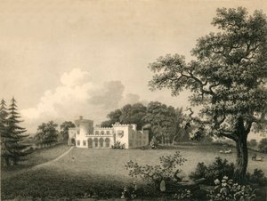 ウェストグリンステッドパーク、1835年。 作： Unbekannt