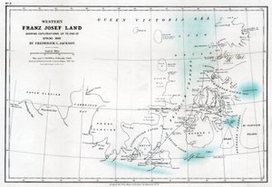 西フランツヨーゼフランド、1896年1899 作： Unbekannt