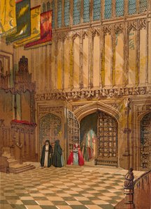 ウェストミンスター寺院。 -ヘンリーセブンスチャペル、c1845、1864 作： Unbekannt