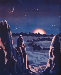 月の日の出はどのようなものでなければならない、1935 作： Unbekannt