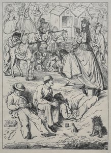 シーサイドで何をしたか-何もない、1862年。 作： Unbekannt